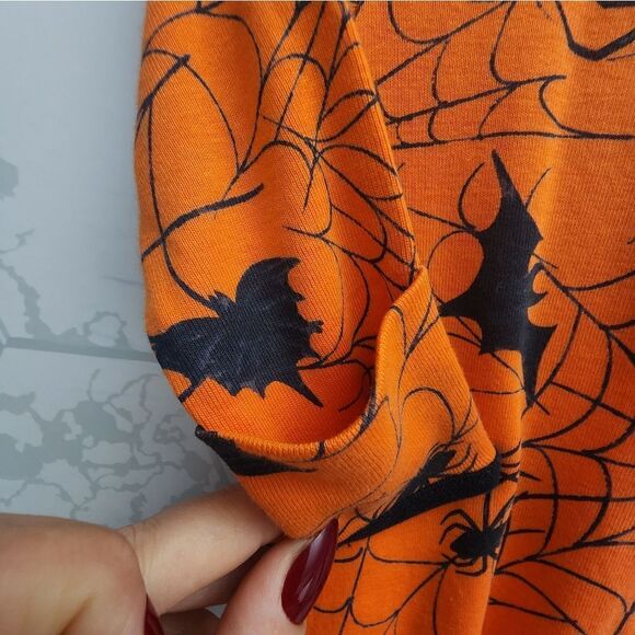 Lot of two Halloween Honest Organic Cotton Footed Pajamas - Picture 4 of 15